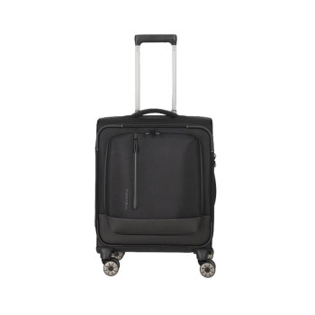 Trolley rigido 55cm 4 ruote cabina Travelite Crosslite Nero