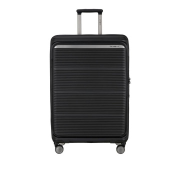 Trolley rigido 75cm 4 ruote grande espandibile apertra frontale Samsonite Paralux Black