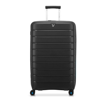 Trolley Rigido Grande Neon Butterfly Roncato Valigeria Nero  Valigeria.it