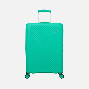 Trolley rigido 68cm 4 ruote medio espandibile American Tourister Diablast Cyber Aqua