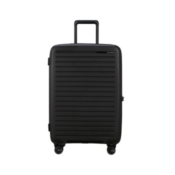 Trolley Rigido Medio Espandibile Restackd Samsonite Black  Valigeria.it