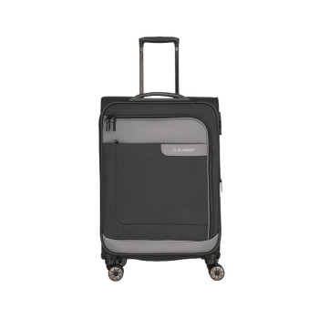 Trolley rigido medio espandibile Viia Travelite 09284804-Antracite Valigeria-it