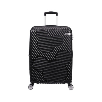 Trolley Rigido Medio Mickey Clouds American Toruister Black  Valigeria.it