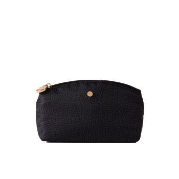 Trousse Rettangolare Borbonese Dark Black  Valigeria.it