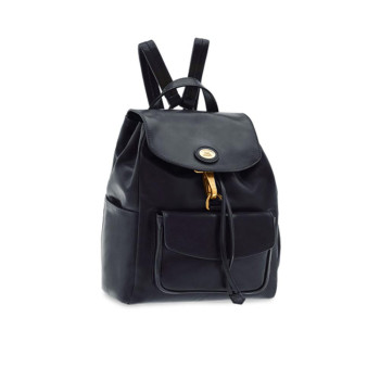 Zainetto Donna 3 Tasche e Patta  The Bridge Story Donna  04704201-NeroOro