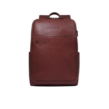 Zaino Business 14.1 Black Square Piquadro Cuoio  Valigeria.it