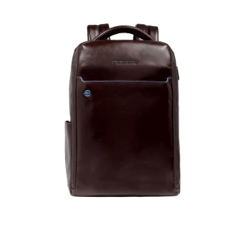 Zaino business porta computer 14.1 Piquadro Blue Square Mogano