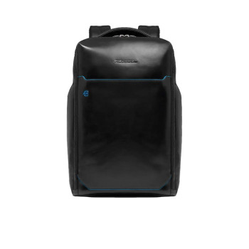 Zaino Business 15.6 Blue Square Piquadro Nero  Valigeria.it