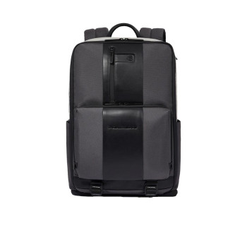 Zaino business 15.6 Brief2 Piquadro CA6375BR2S-Grigio-Nero Valigeria-it