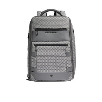 Zaino business porta computer 15.6 modulare 2 in 1 Piquadro Grigio