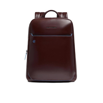 Zaino business espandibile porta computer 14.1 Piquadro Blue Square Mogano