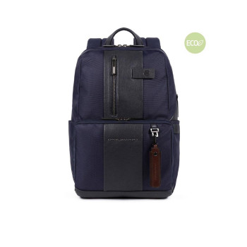 Zaino Porta Computer Brief2 Piquadro Blu  Valigeria.it