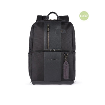 Zaino Porta Computer Brief2 Piquadro Nero  Valigeria.it