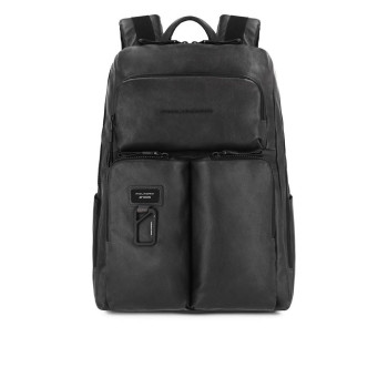 Zaino Porta Computer Harper Piquadro Nero  Valigeria.it