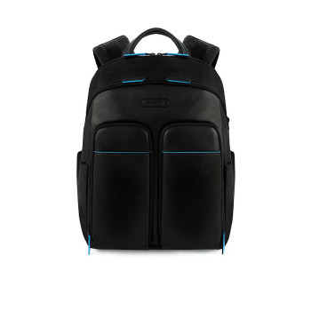 Zaino Porta Computer Revamp Piquadro Nero | Valigeria.it