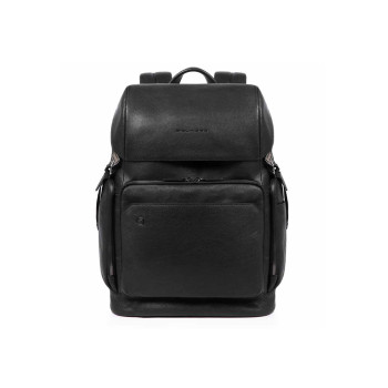 Zaino Porta Pc 15.6" Patta Chiusura Culisse Piquadro Black Square CA4534B3 | Valigeria.it
