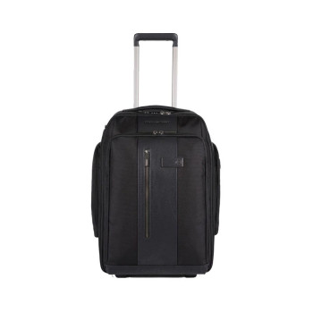 Zaino trolley porta computer 15.6 Brief2 Piquadro Nero Valigeria-it 