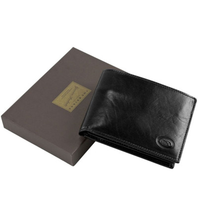 PortafoglioThe Bridge | Linea Story Brass Uomo | 01433201-Nero