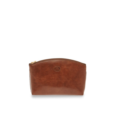 Necessaire Semplice 1 zip | The Bridge Story Viaggio | 09121301-Marrone/Oro