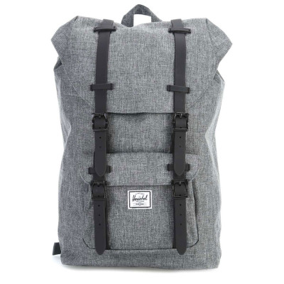 Zaino con Tasca Anteriore | Herschel Little America Mid-Volume | 100200091900059-Raven Crosshatch