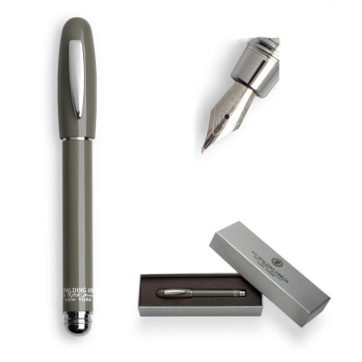 Penna Stilografica | Spalding & Bros Short Classic Pens | 170130-Grigio Scuro
