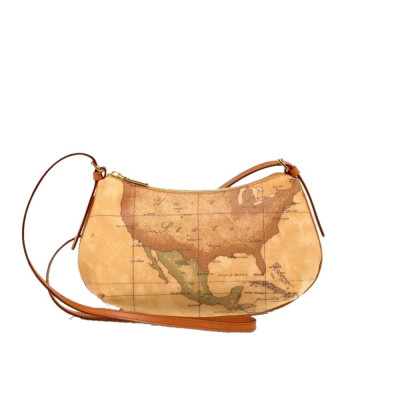 Borsa Donna Tracolla Piccola New Basic Alviero Martini Naturale