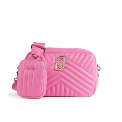 Borsa Donna Tracolla Media Liu Jo Lampone Light | Valigeria.it