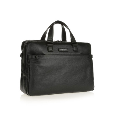 Cartella 2 zip | Spalding & Bros Palm | 970815-Nero