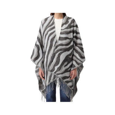 Abbigliamento Donna Poncho Jcquard Liu Jo Zebra  Valigeria.it