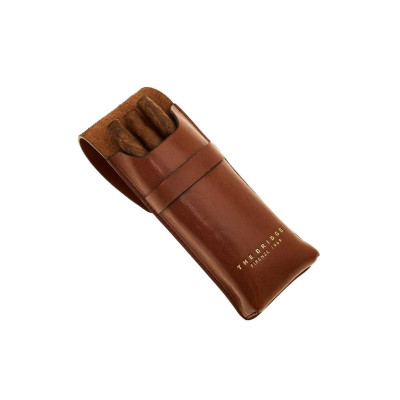 Accessori fumatori porta sigari lungo The Bridge Marrone/Oro
