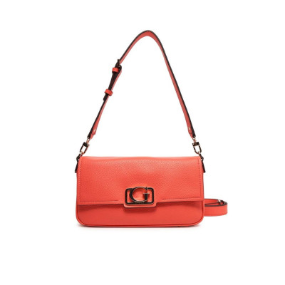 Borsa donna baguette piccola Circe Guess HWBG9642190-Coral Red Valigeria-it