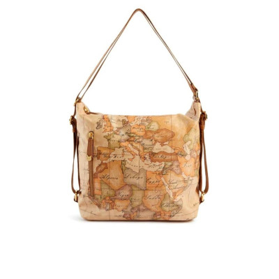 Borsa Donna Bandoliera Verticale Alviero Martini Naturale  Valigeria.it