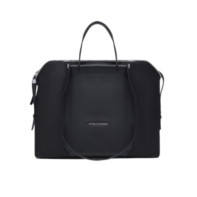 Borsa Donna Cartella Lyra Piquadro BD4574W92T-Nero Valigeria-it