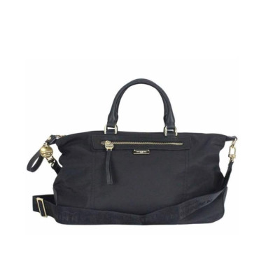 Borsa Donna Due Manici Bauletto Liberty Nannini Nero  Valigeria.it