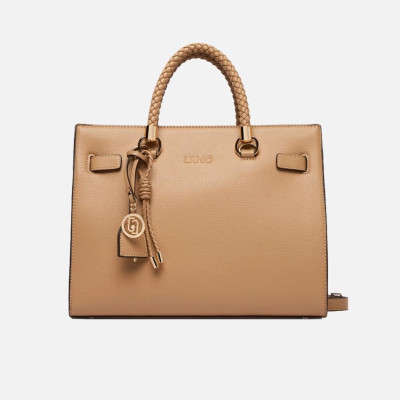 Borsa donna due manici con tracolla Liu Jo Manh Cammello