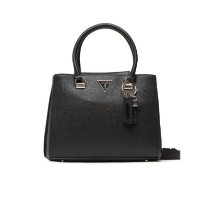 Borsa Donna Due Manici con Tracolla Noelle Guess Black  Valigeria.it