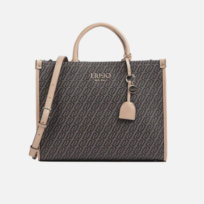 Borsa donna due manici con tracolla Liu Jo Cirry Testa Moro/Dk. Ci
