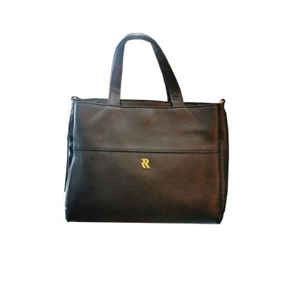 Borsa Donna Due Manici Media Dolly Bruno Rossi Nero  Valigeria.it