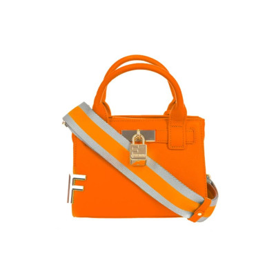 Borsa Donna Due Manici Piccola Kelly Fracomina Orange  Valigeria.it