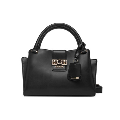 Borsa donna due manici quadrata Guess Jane Black