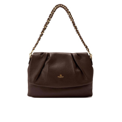 Borsa donna a mano Cuoieria Fiorentina Charlotte Cioccolato