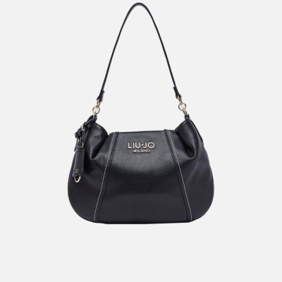 Borsa donna sacca con tracolla Liu Jo Trepida Nero