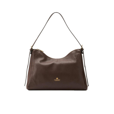 Borsa donna sacca Cuoieria Fiorentina Eva Cioccolato