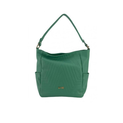 Borsa Donna Sacca Media Megastar M-Brc Verde  Valigeria.it