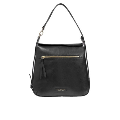 Borsa donna sacca media The Bridge Ingrid Nero/Oro