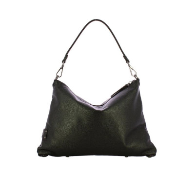 Borsa donna sacca piatta Bull black taglia media Gabs Filippa Nero