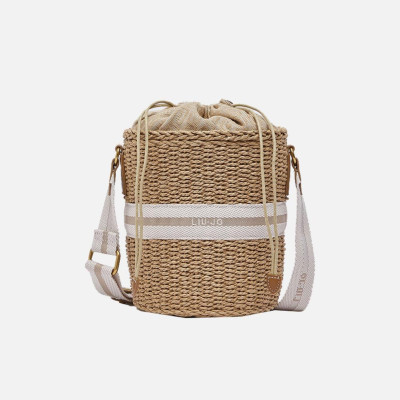 Borsa donna secchiello rotondo Liu Jo Estate Cream