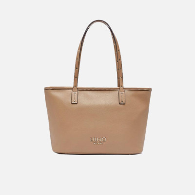 Borsa donna shopping Liu Jo Evrin Cammello
