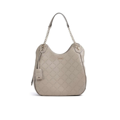 Borsa donna shopping media Liu Jo Adonia Desert Taupe