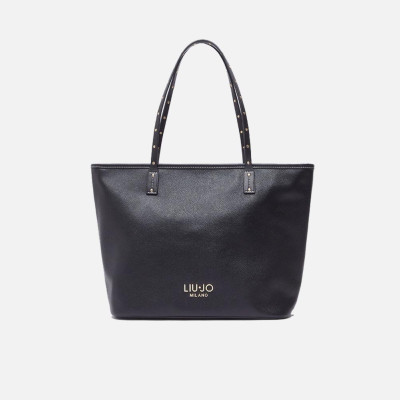 Borsa donna shopping media Liu Jo Evrim Nero
